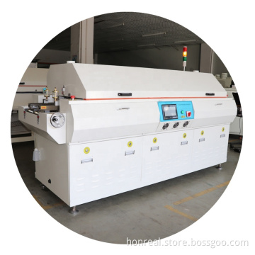 Small 4 zones 6 zones Reflow Oven